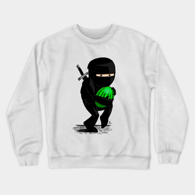 Fruit Ninja Crewneck Sweatshirt by alejcak